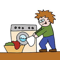 Ech maachen d'Wäsch