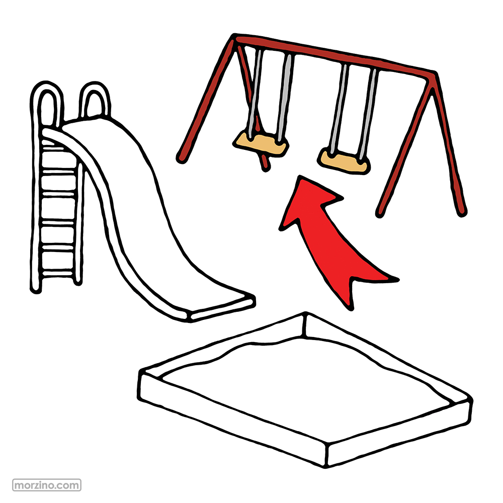 Bildwörterbuch: Schaukel