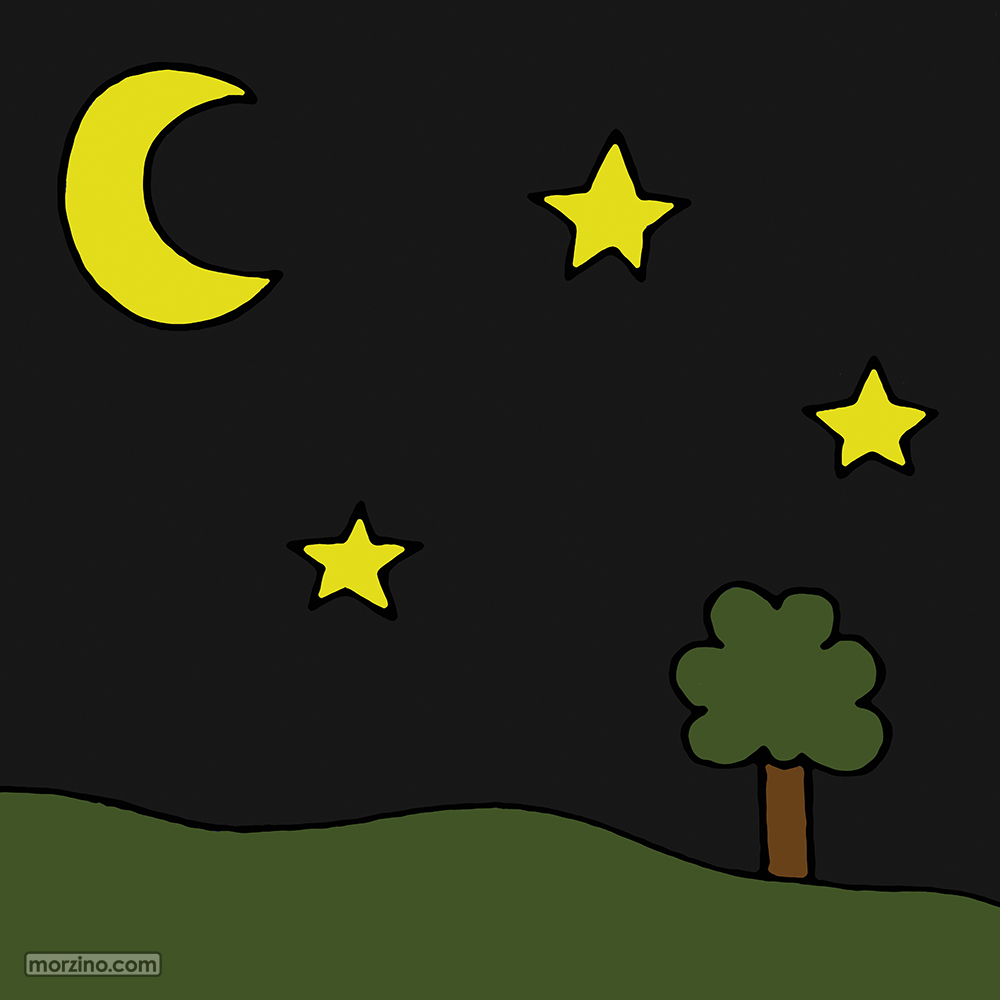 Bildwörterbuch: Nacht