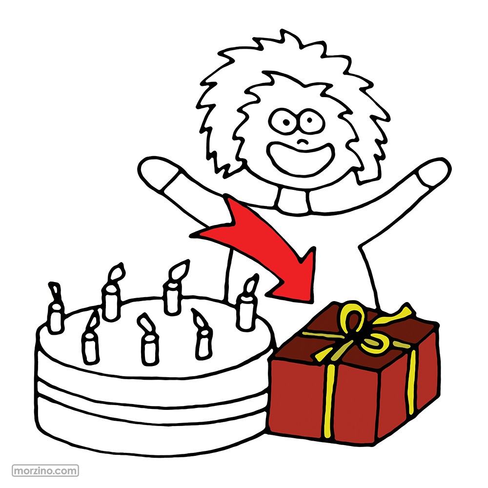 Bildwörterbuch: Geschenk