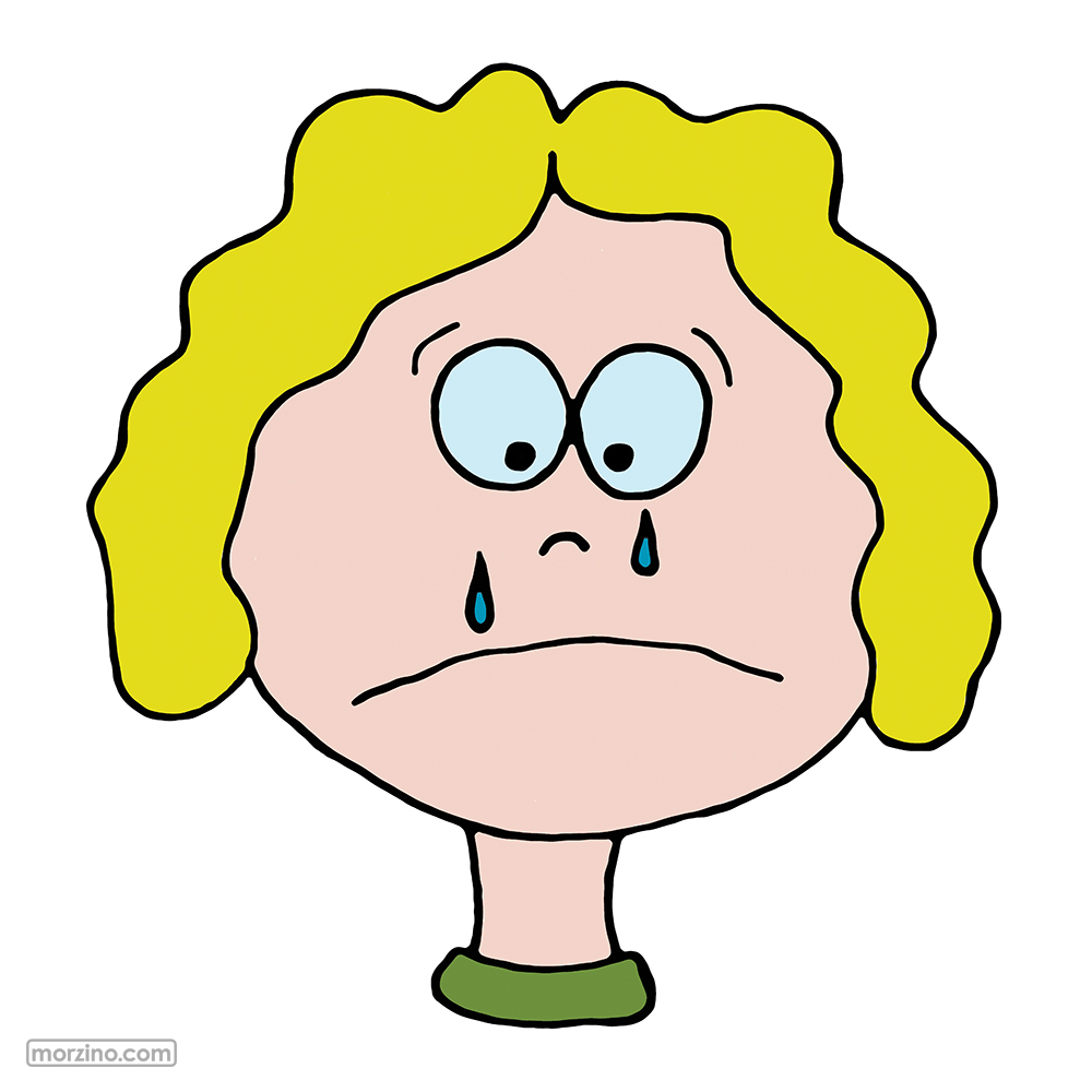 Bildwörterbuch: Traurig