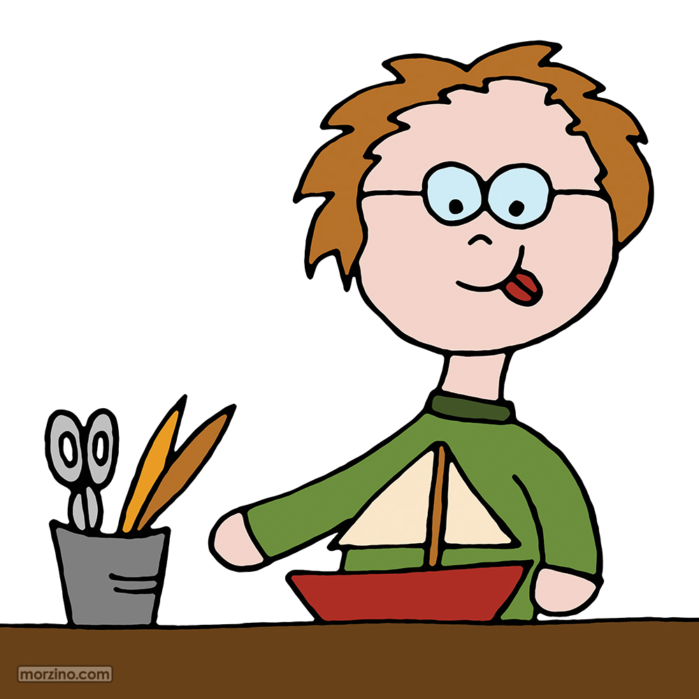 Bildwierderbuch: Ech bastelen