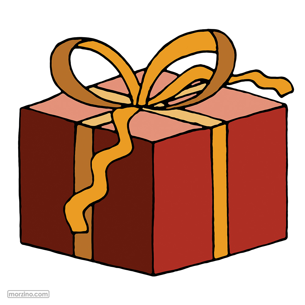 Bildwörterbuch: Geschenk