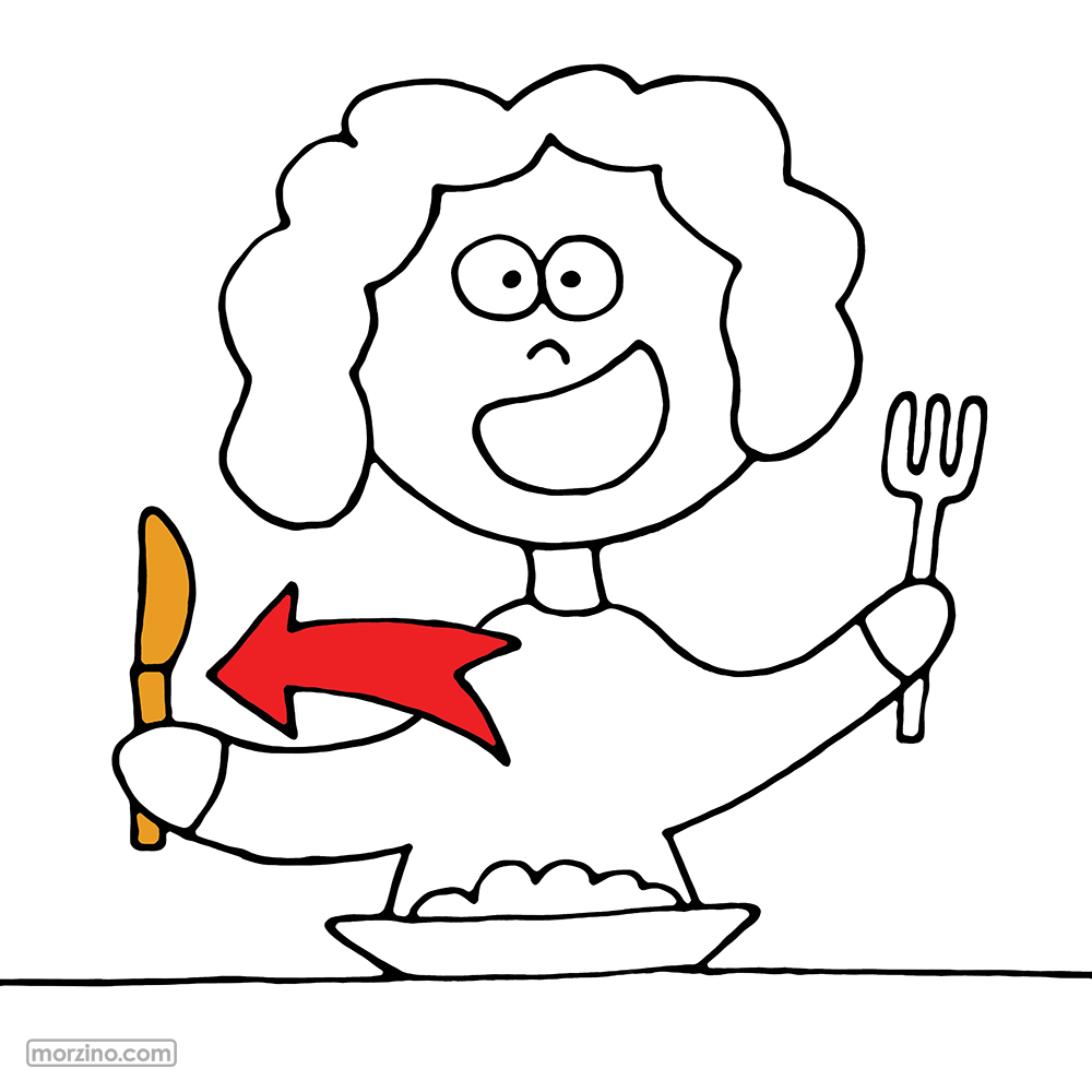 Bildwörterbuch: Messer