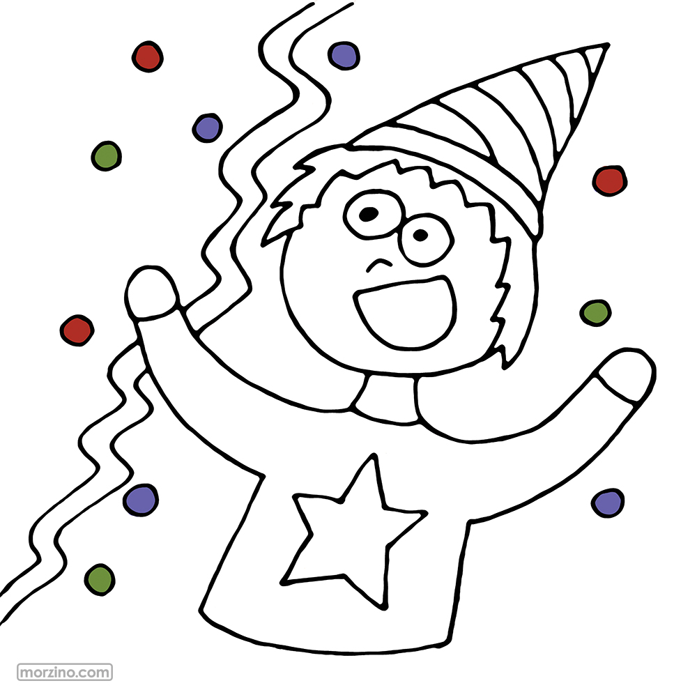 Bildwörterbuch: Konfetti