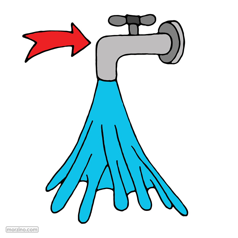 Bildwörterbuch: Wasserhahn