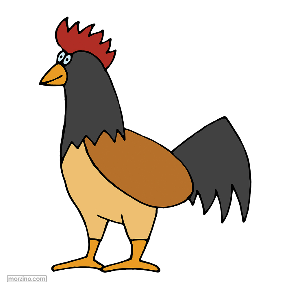 Bildwörterbuch: Hahn