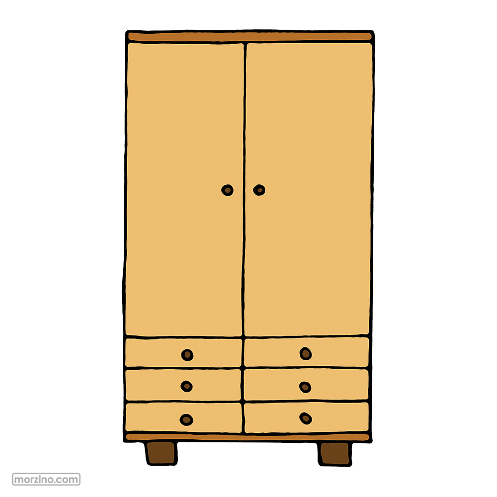 Bildwörterbuch: Schrank