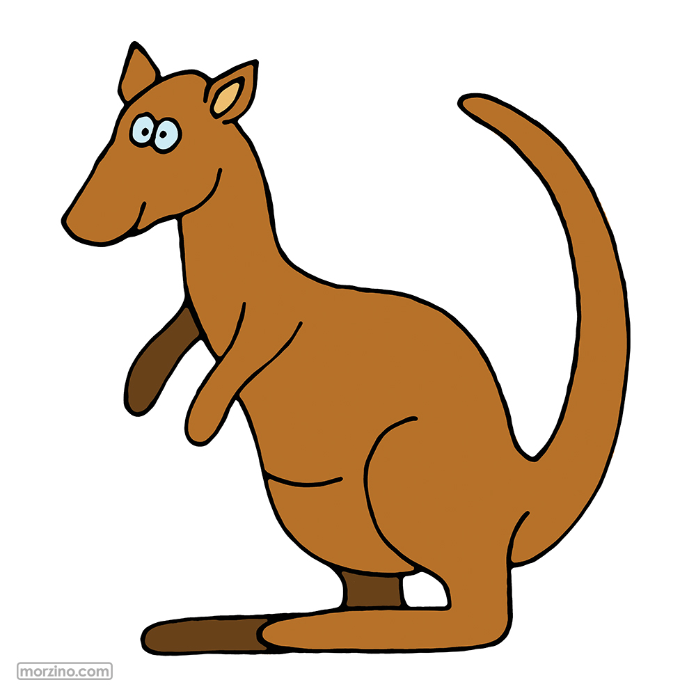 Bildwierderbuch: Känguru