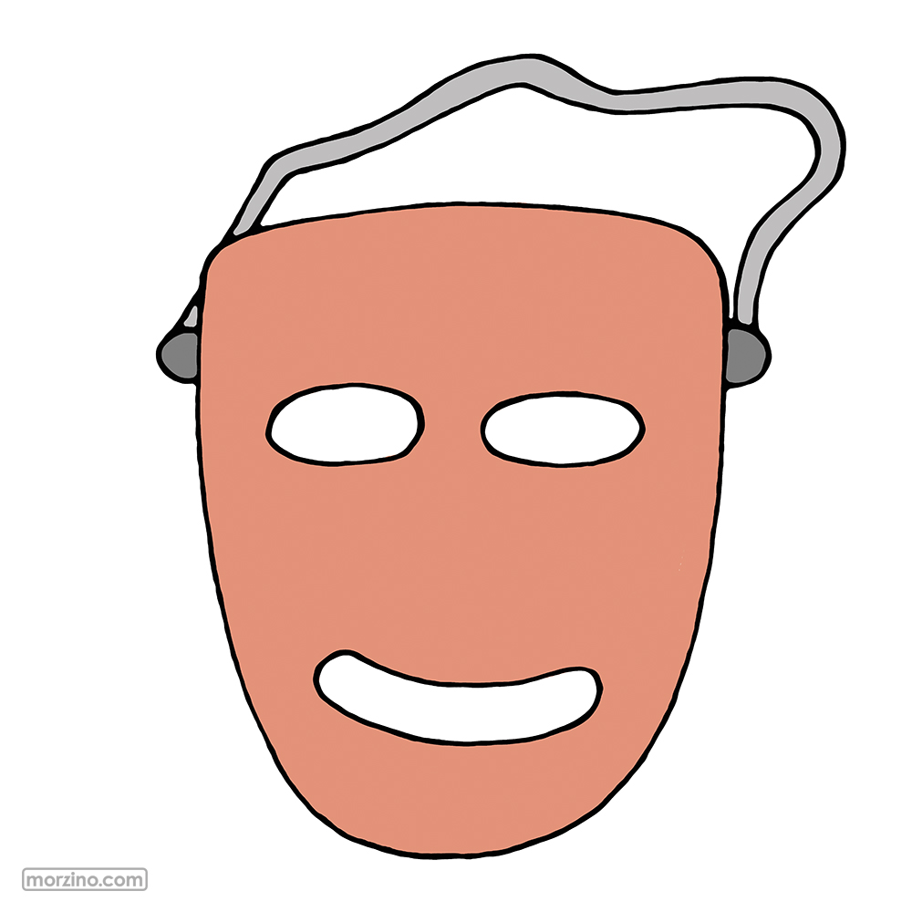 Bildwörterbuch: Maske