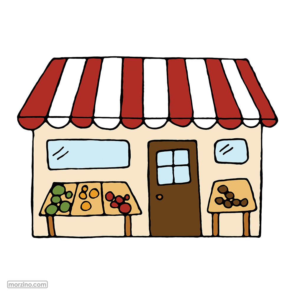 Bildwörterbuch: Laden