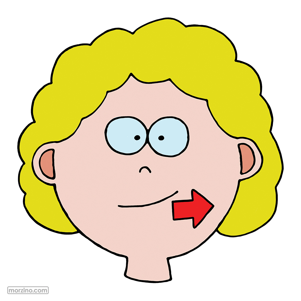 Bildwörterbuch: Backe