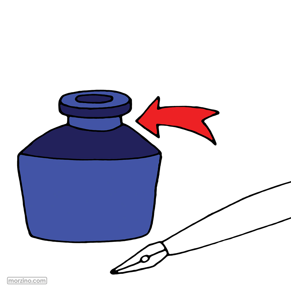 Bildwörterbuch: Tinte