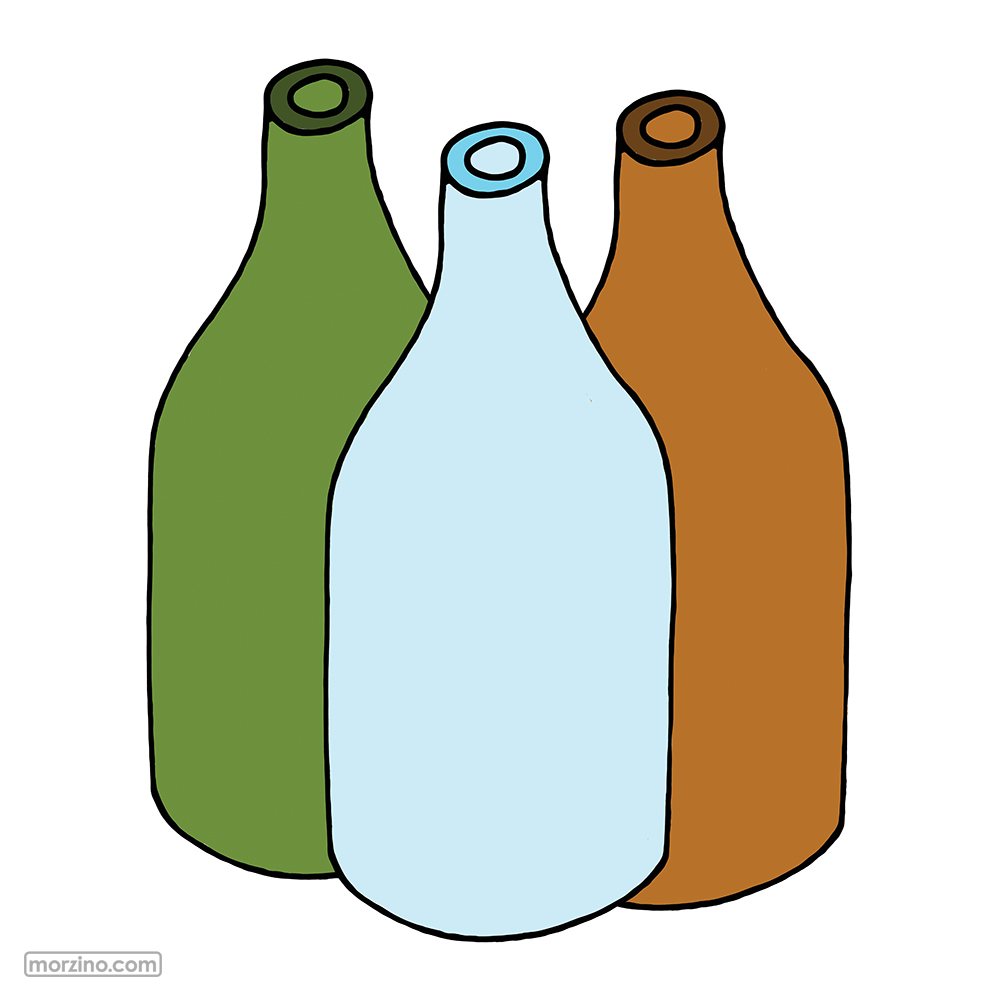 Bildwörterbuch: Flaschen