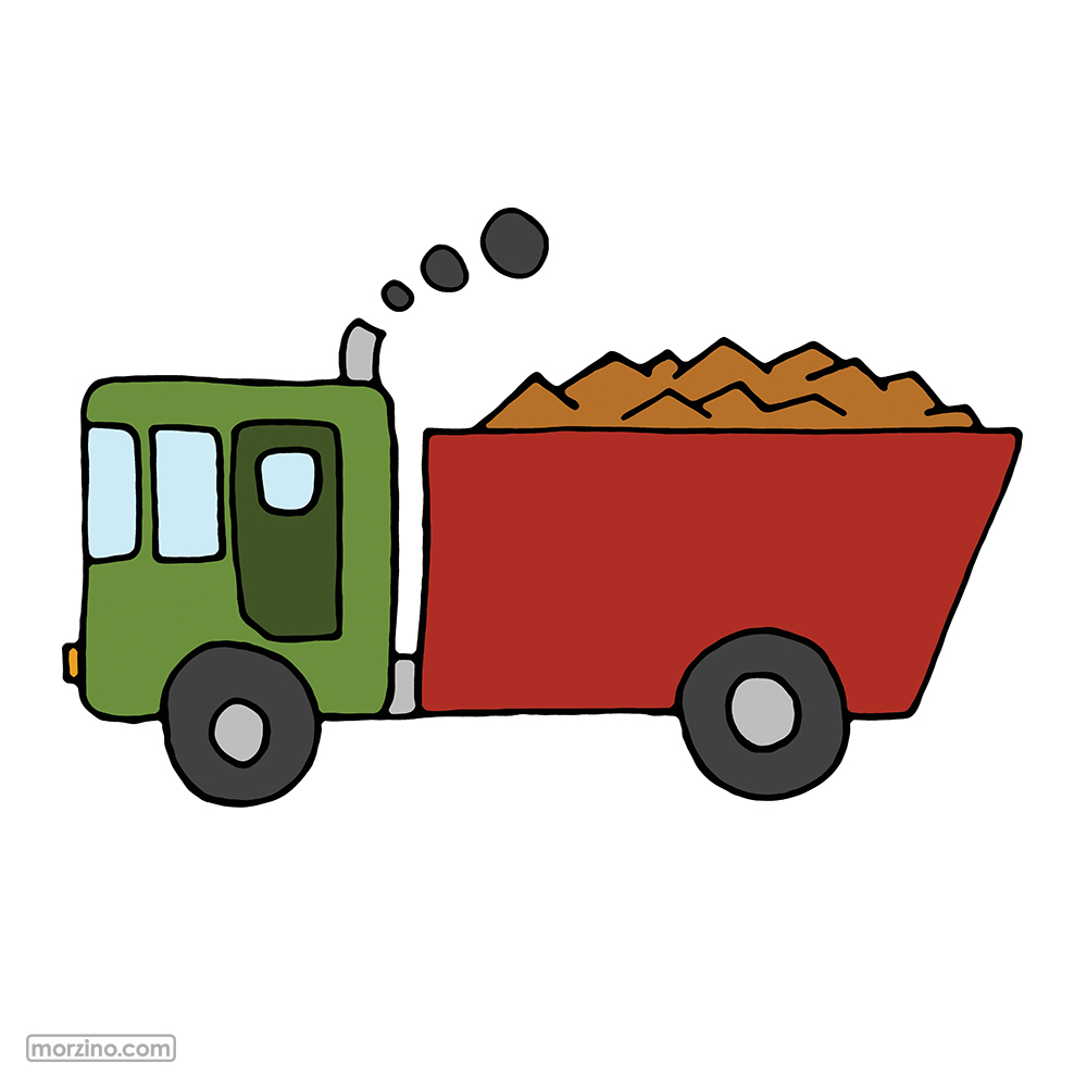 Bildwörterbuch: Lastwagen