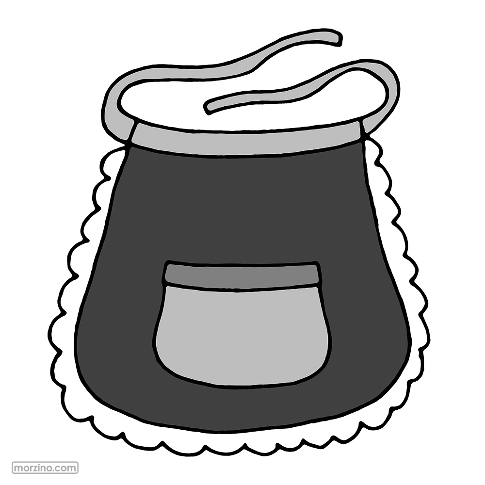 Bildwörterbuch: Schürze