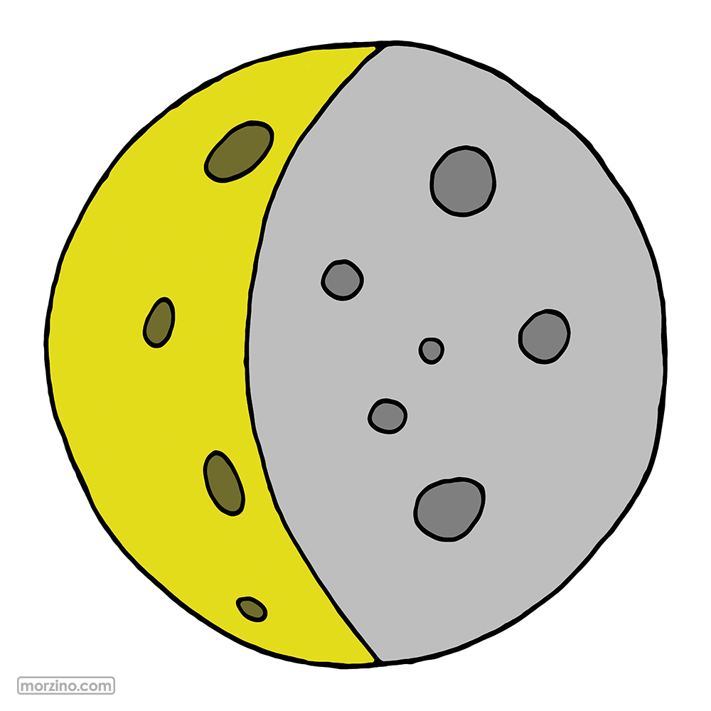 Bildwörterbuch: Mond