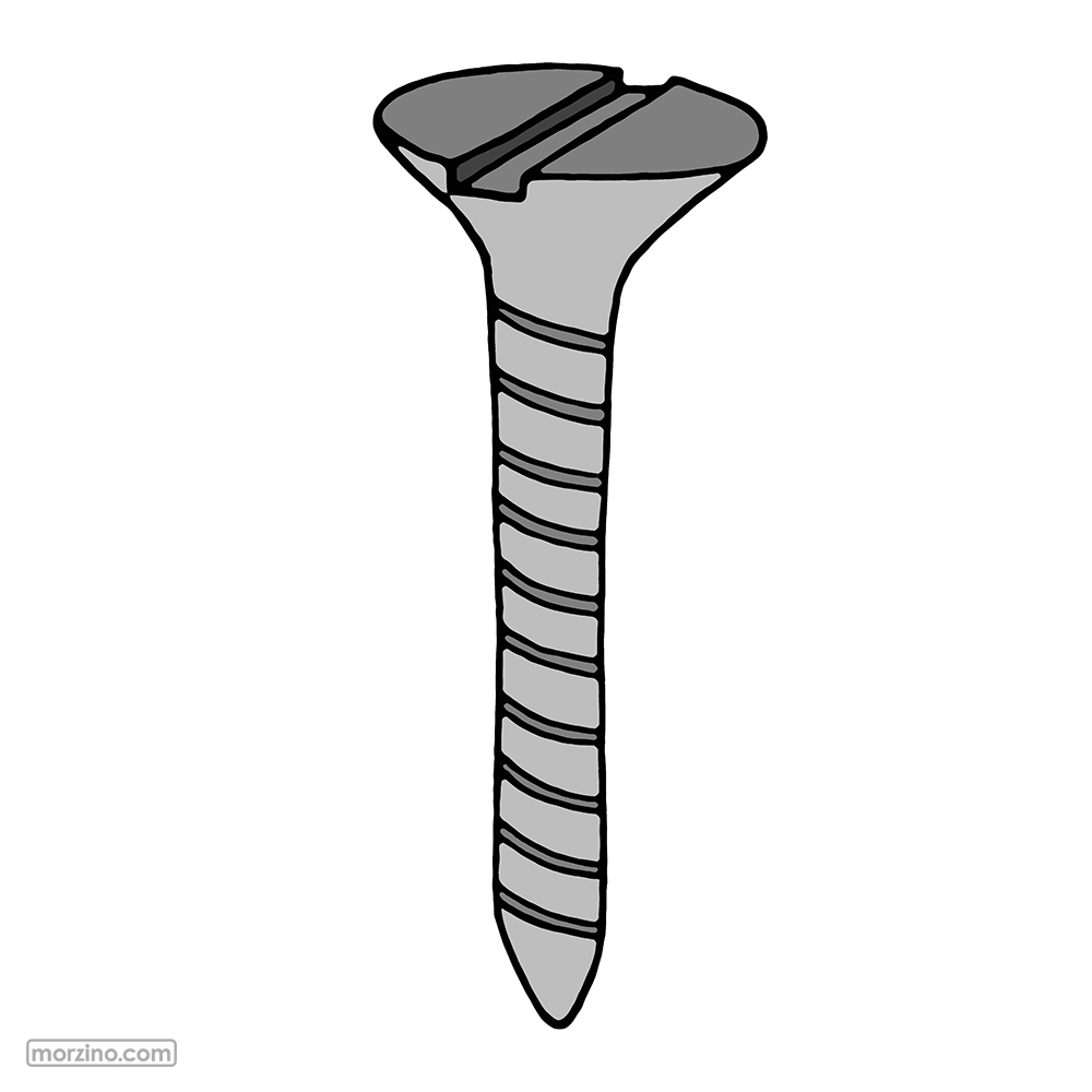 Bildwörterbuch: Schraube