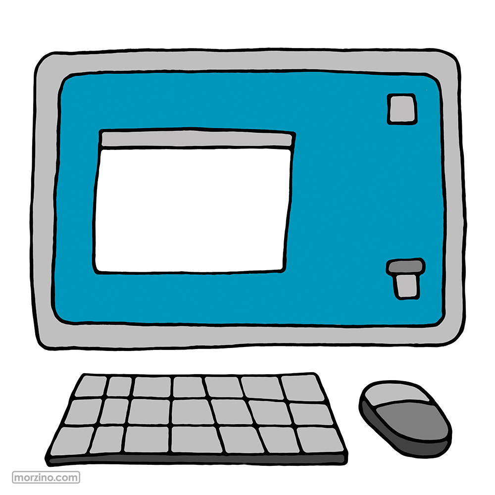 Bildwörterbuch: Computer