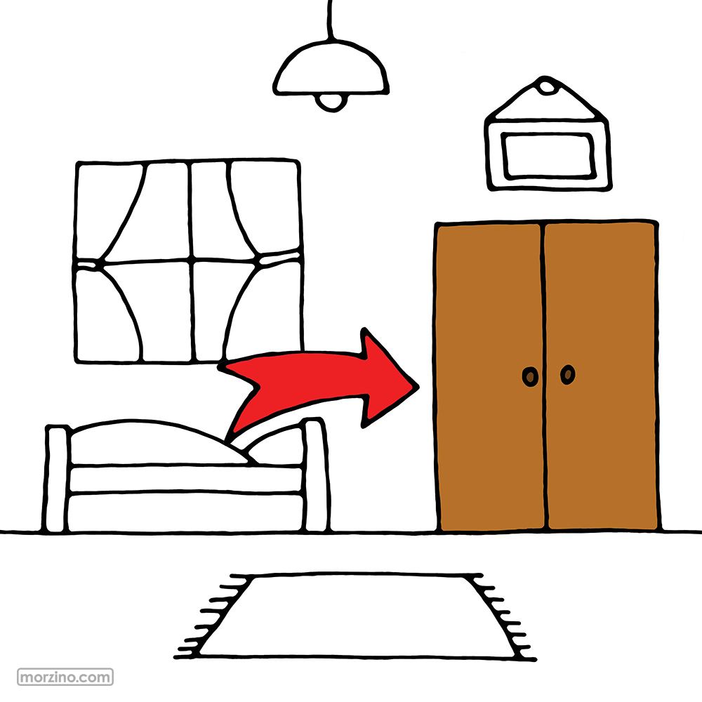 Bildwörterbuch: Kleiderschrank