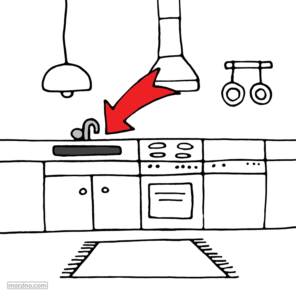 Bildwörterbuch: Spüle