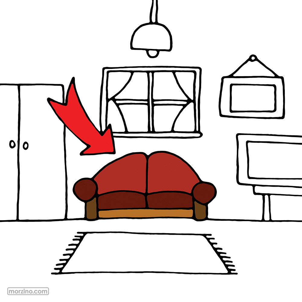 Bildwörterbuch: Sofa