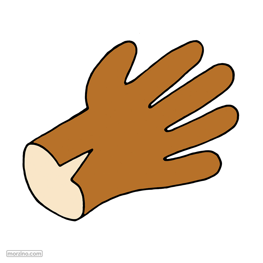 Bildwörterbuch: Handschuh