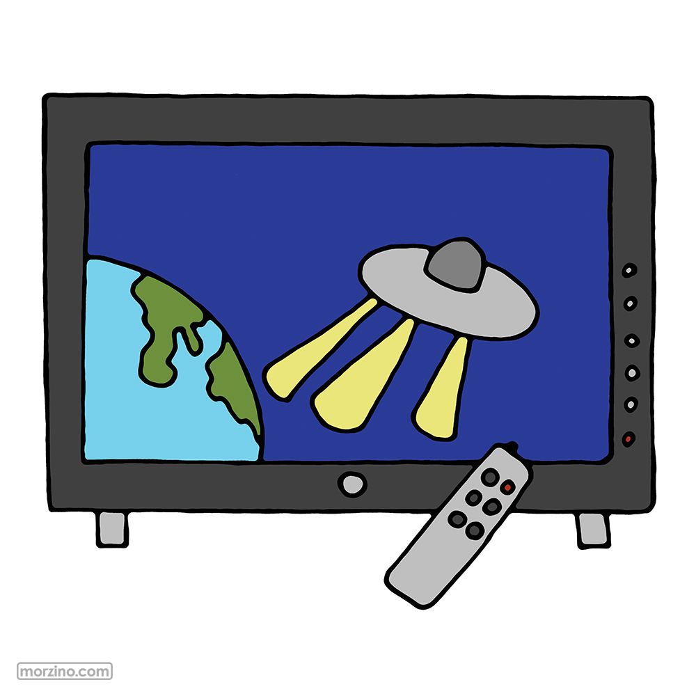 Bildwörterbuch: Fernseher