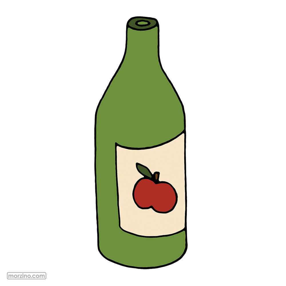 Bildwörterbuch: Apfelsaft