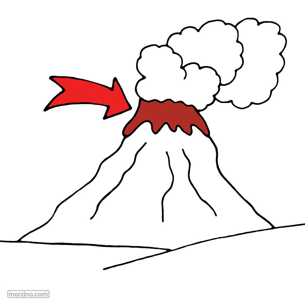 Bildwörterbuch: Lava