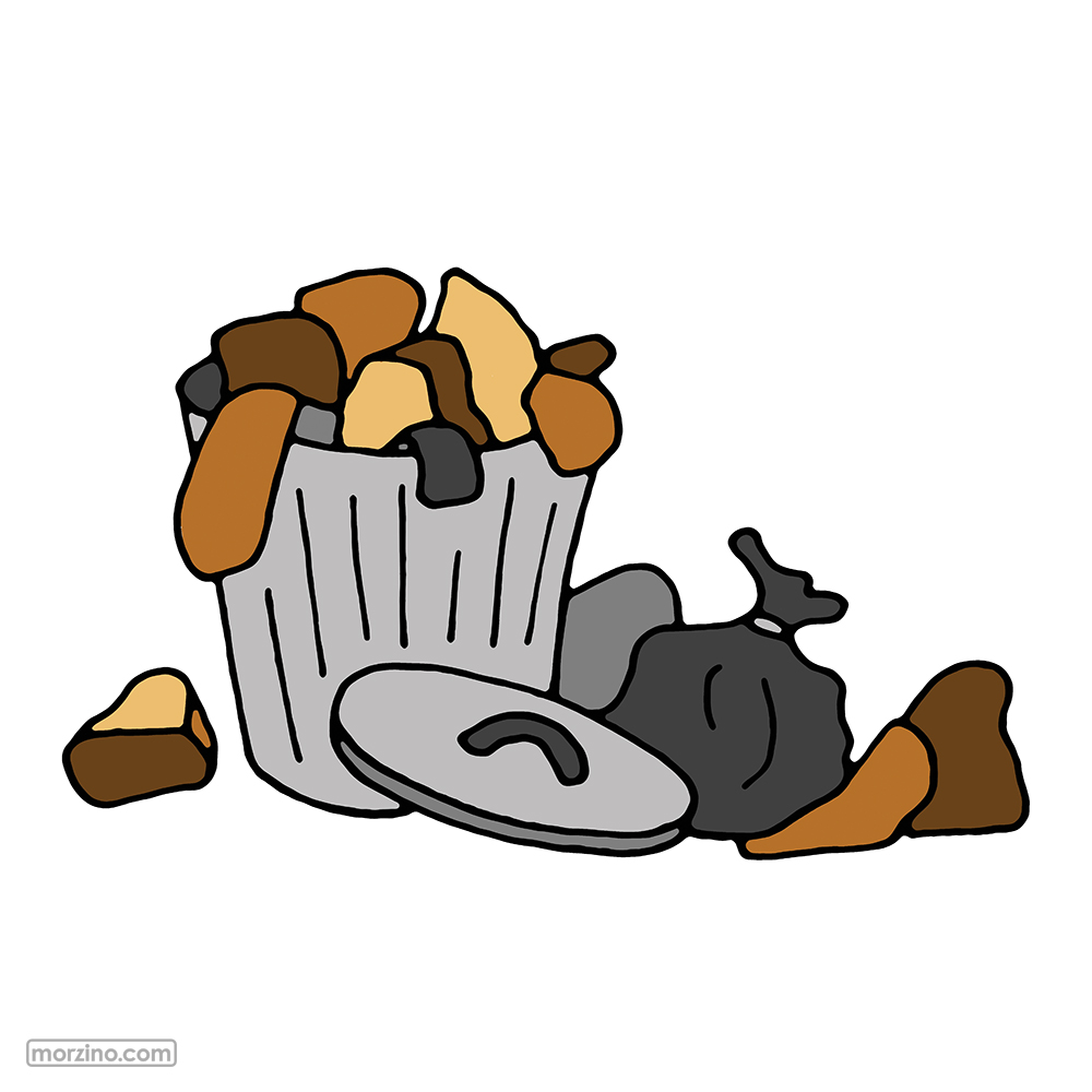 Bildwörterbuch: Müll