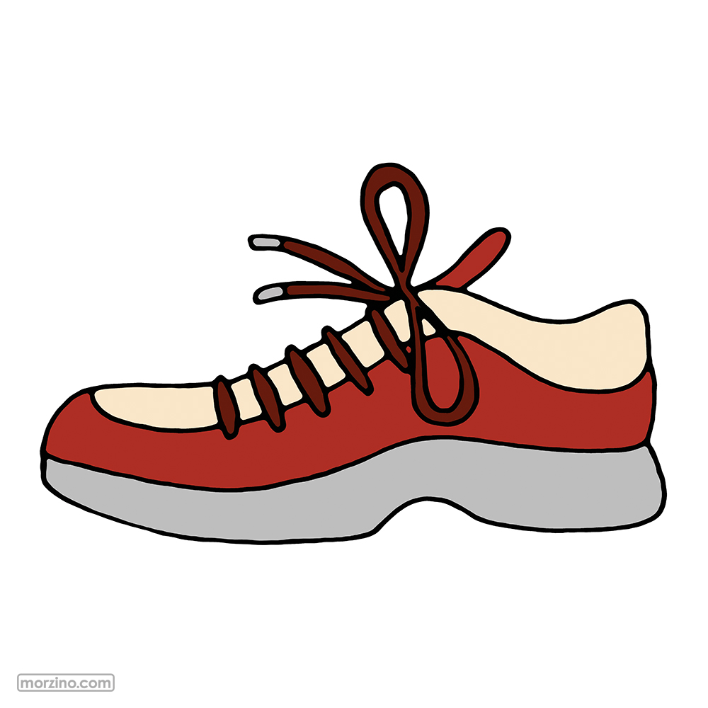 Bildwörterbuch: Turnschuh