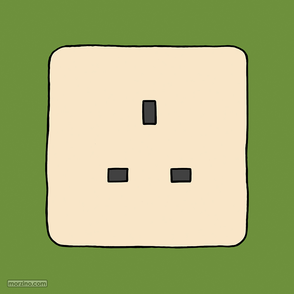 Bildwörterbuch: Steckdose