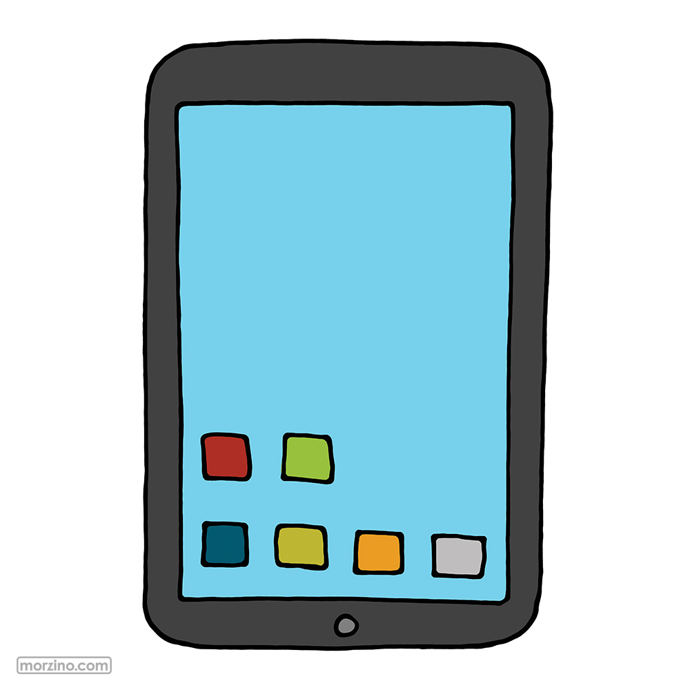 Bildwierderbuch: Tablet