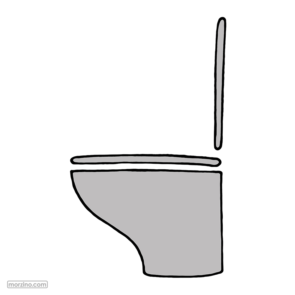 Bildwörterbuch: Toilette