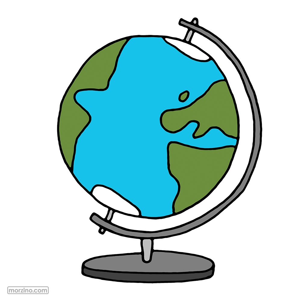 Bildwörterbuch: Globus