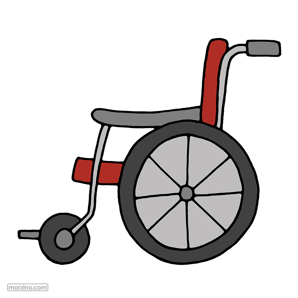 Bildwierderbuch: Rollstull