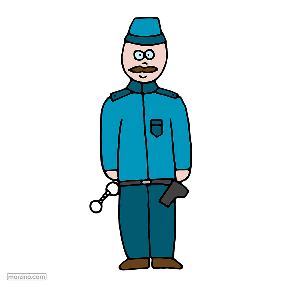 Bildwierderbuch: Polizist