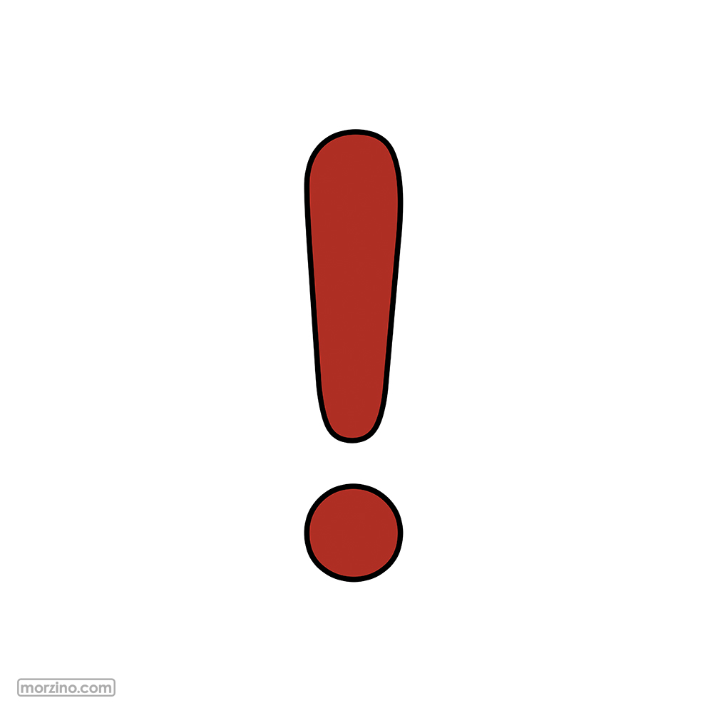 Bildwörterbuch: Ausrufezeichen