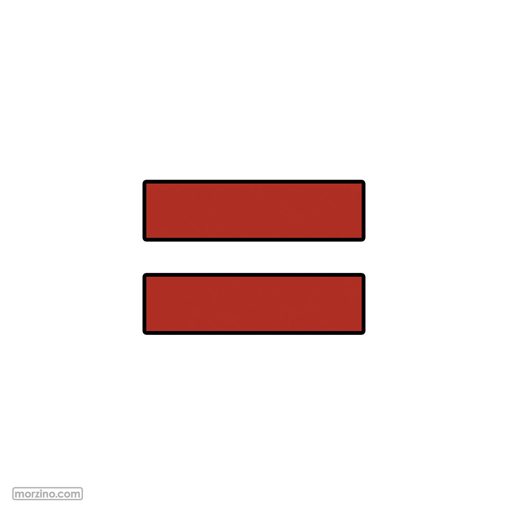 Bildwierderbuch: Gläichheetszeechen