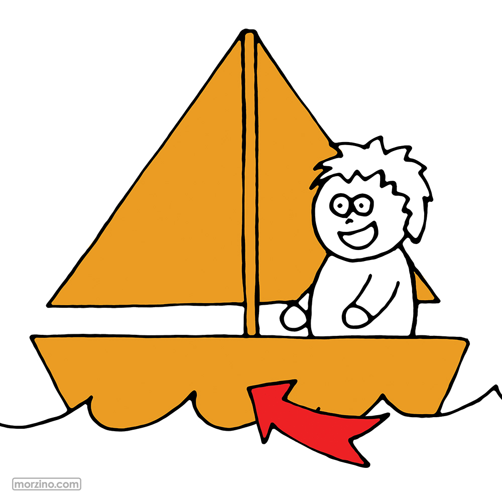 Bildwierderbuch: Segelboot