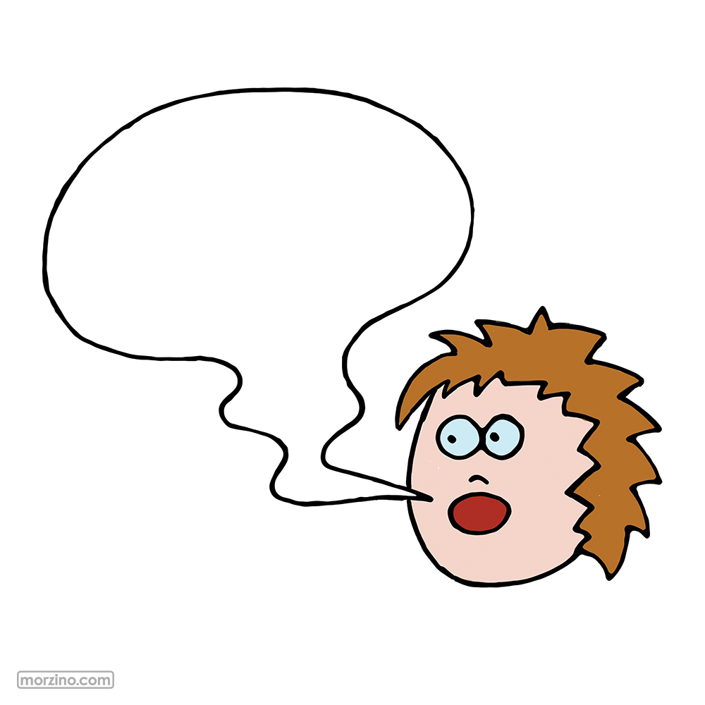 Bildwörterbuch: Ich sage