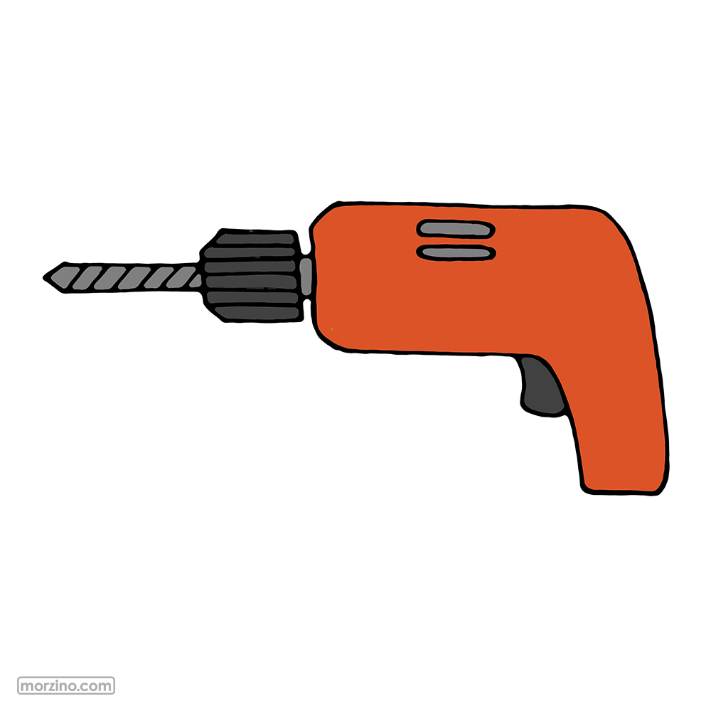 Bildwörterbuch: Bohrmaschine