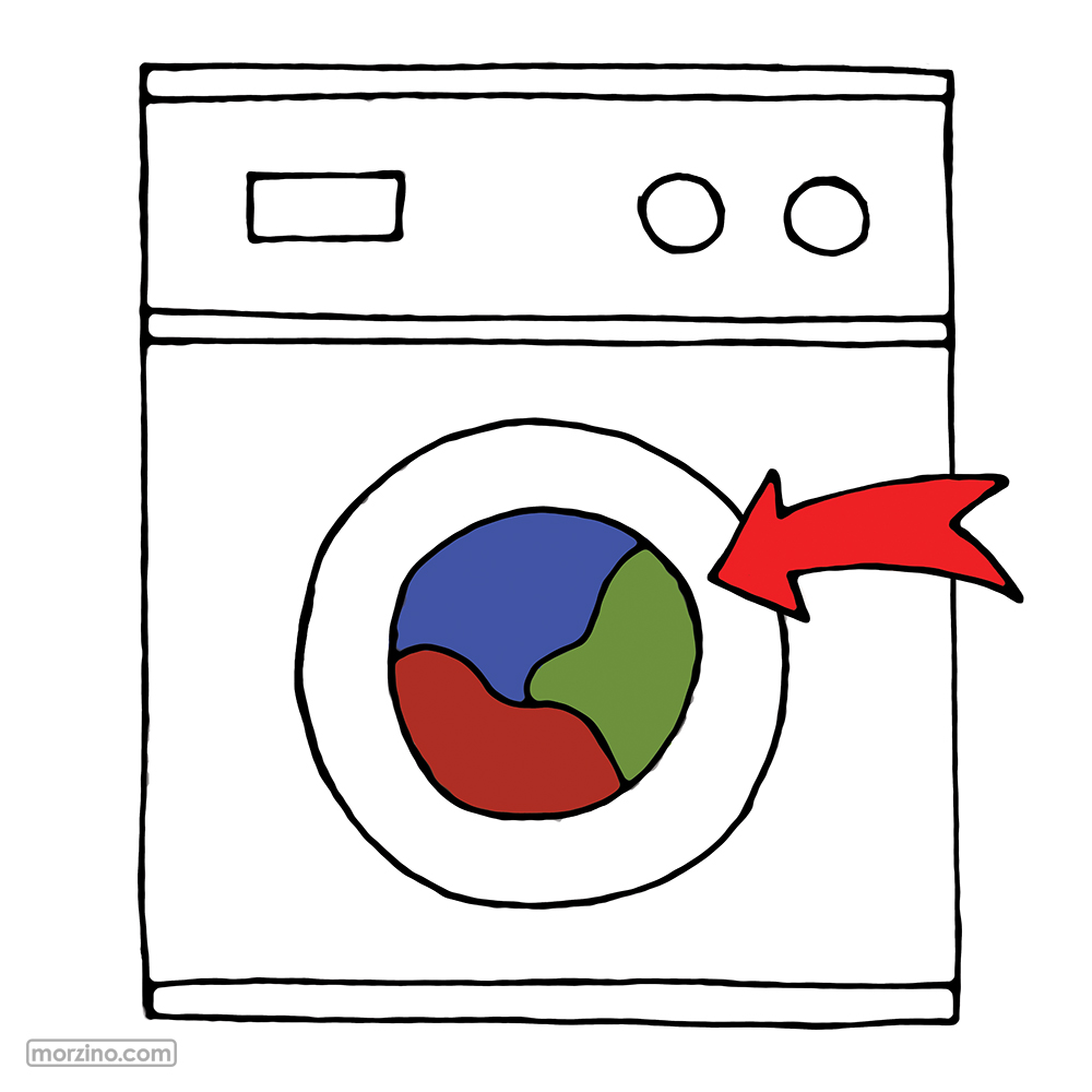 Bildwörterbuch: Wäsche