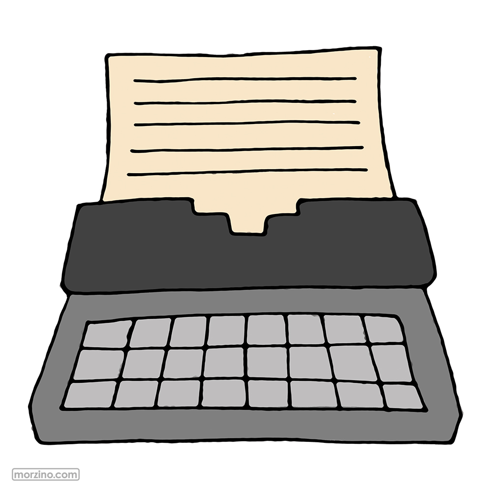 Bildwierderbuch: Schreiwmaschinn