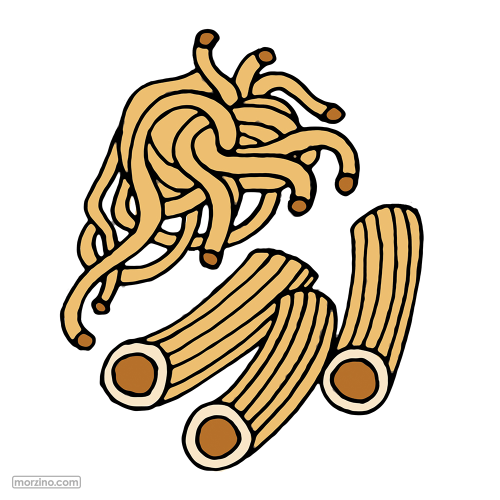 Bildwörterbuch: Nudeln