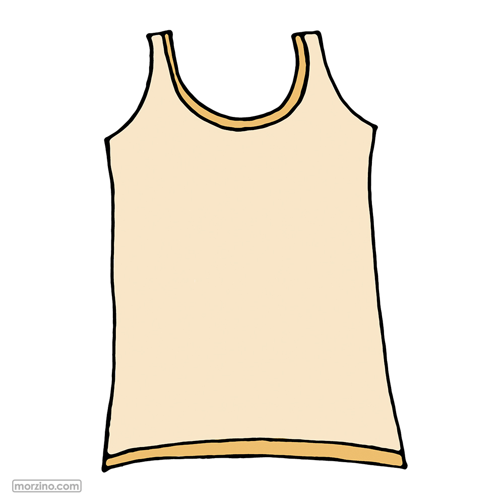 Bildwörterbuch: Unterhemd