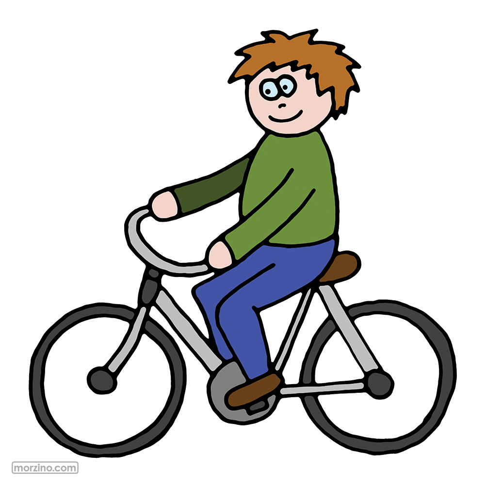 Bildwierderbuch: Ech fuere Velo