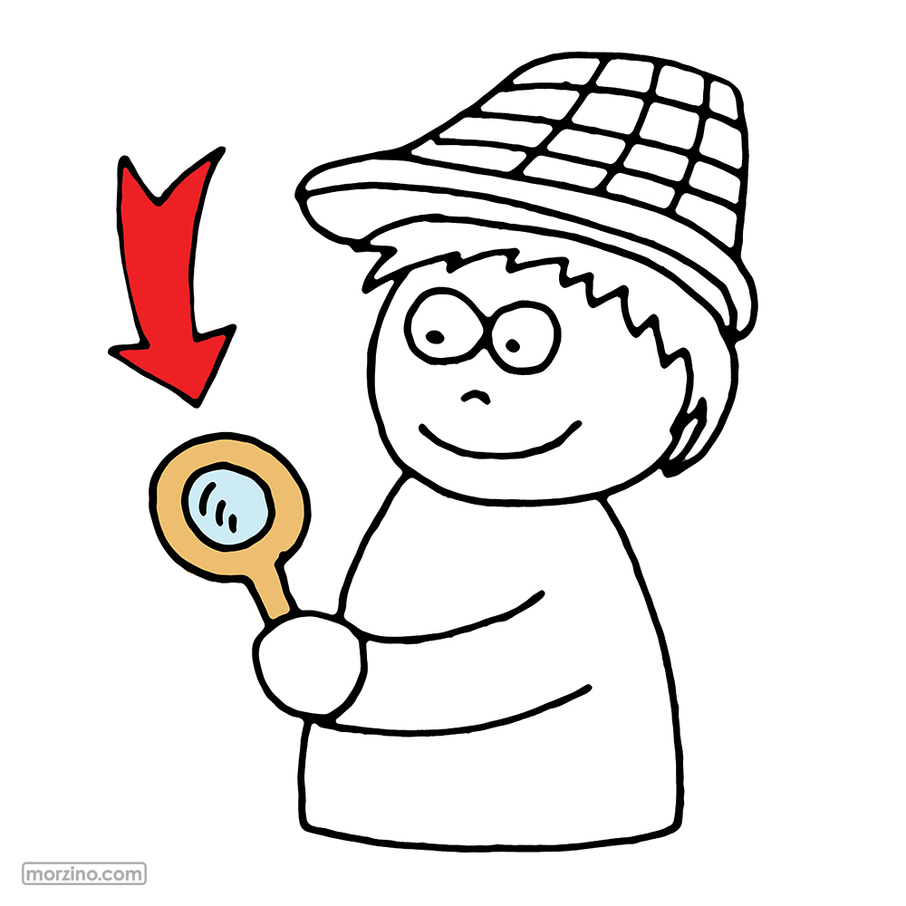 Bildwörterbuch: Lupe