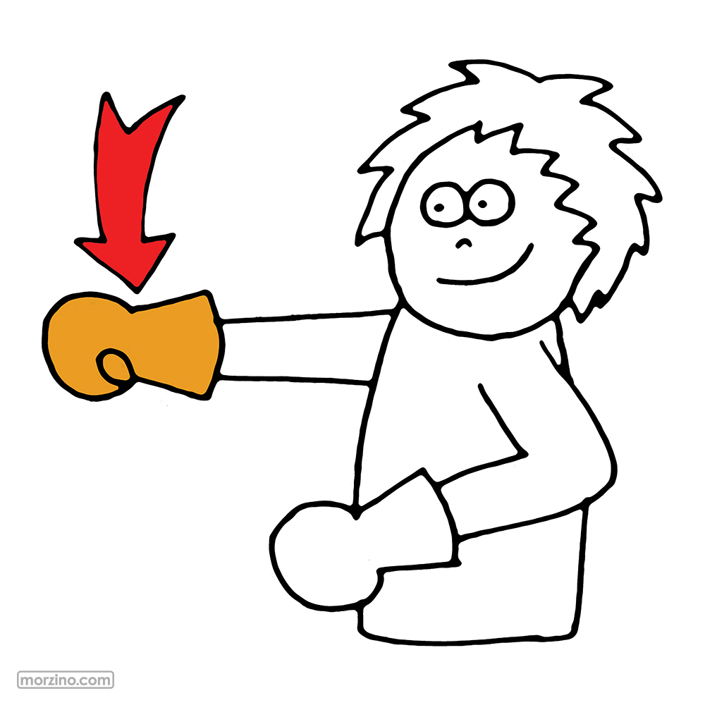 Bildwörterbuch: Boxhandschuh